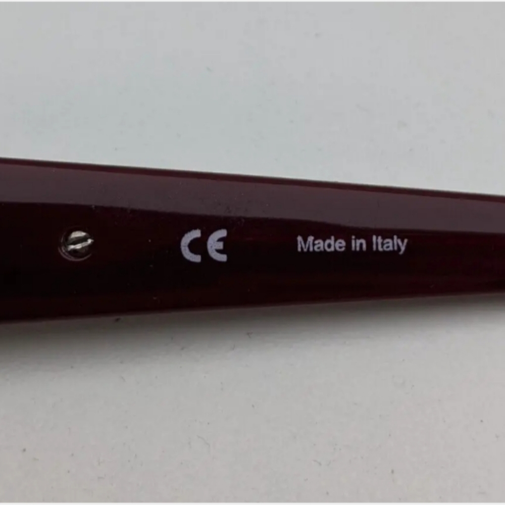 ESCADA | SES752 BURGUNDY OVERSIZE SUNGLASSES - Picture 4 of 10